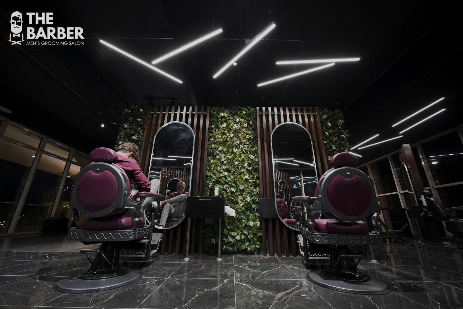 The Barber interior